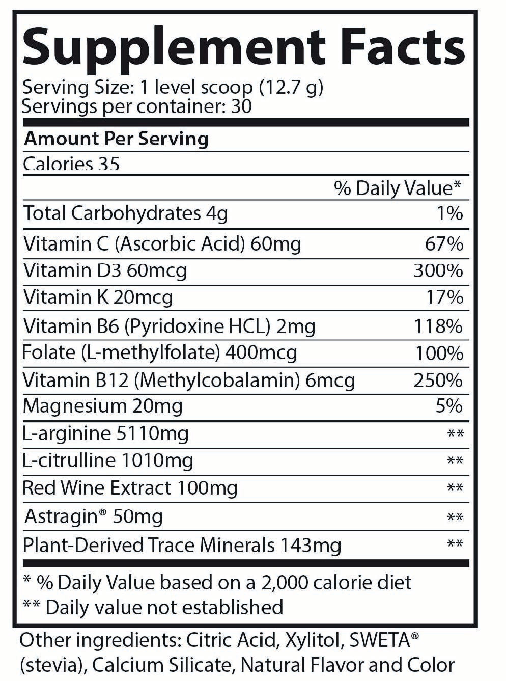 Natural Oxide 30 Day Supply